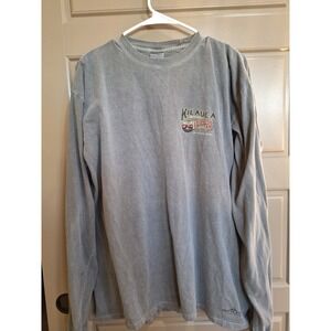 Crazy Shirts Hawaii KILAUEA BREWING CO.  Size Crater Dyed L  100% Combed Cotton